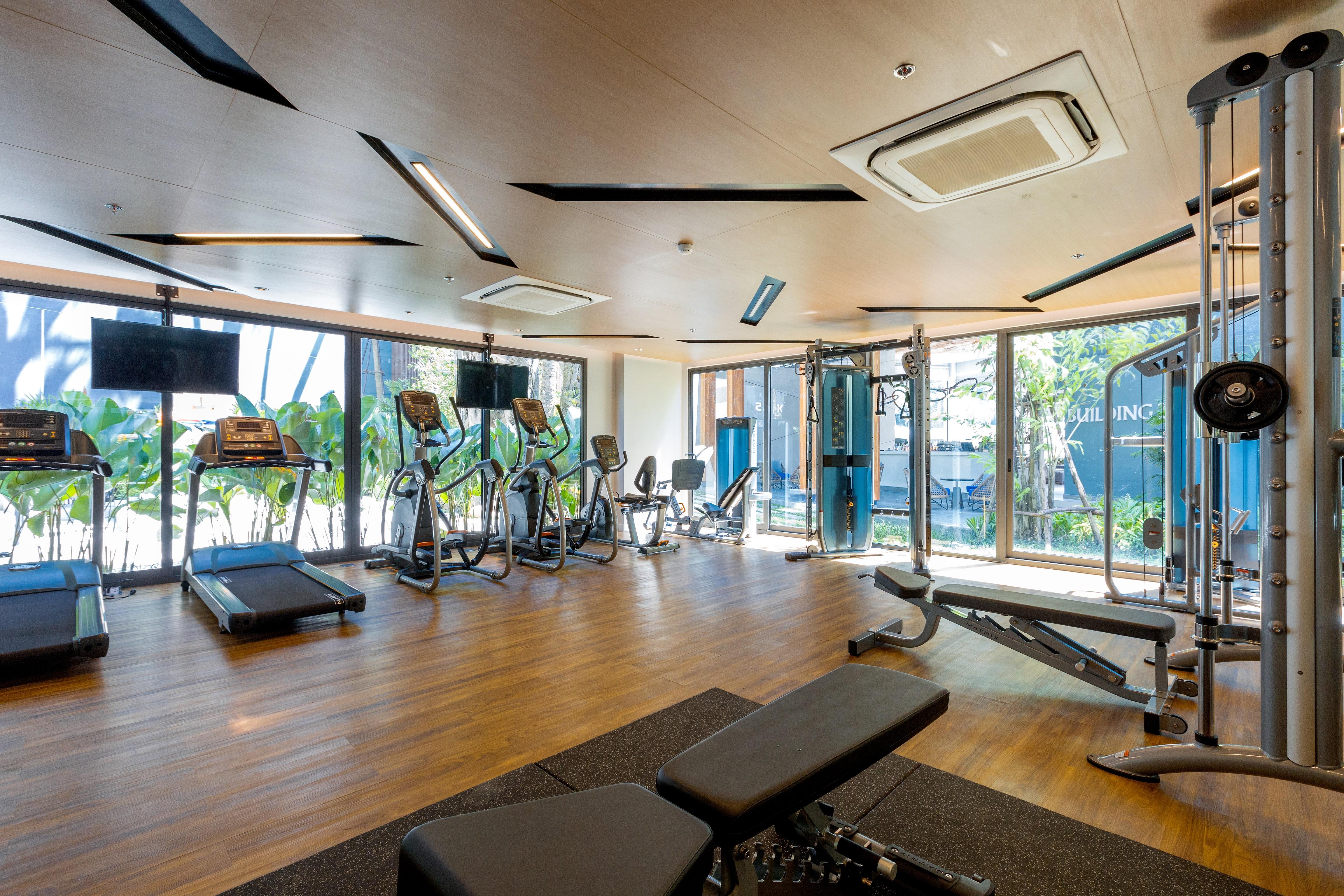 The Nature Phuket - Sha Extra Plus Exterior foto The gym at the hotel
